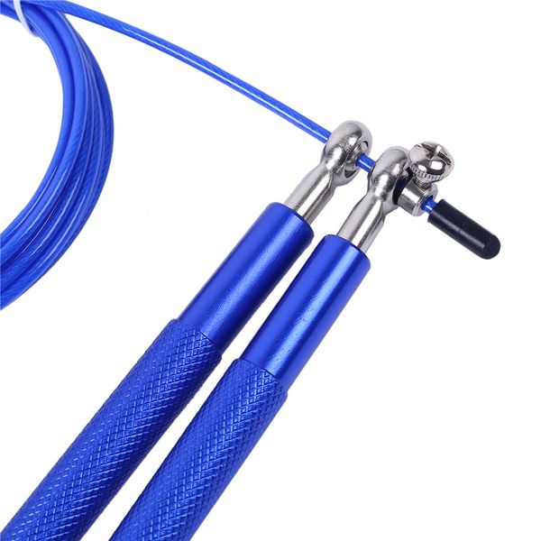 

3m speed jump rope adjustable skipping ropes for fitness boxing mma training metal ball bearings crossfit aluminum rope