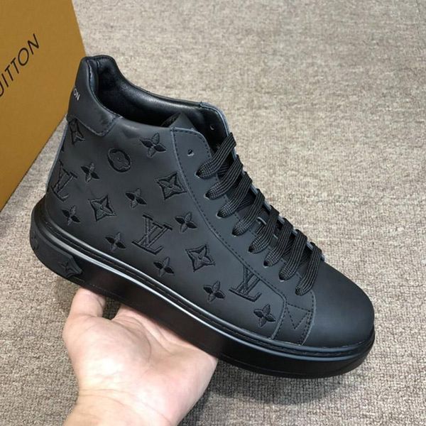 

2021 new listing designer luxury mens casual sport shoes, high mens breathable casual shoes outdoor mens sport shoes size 38-45 0035, Black