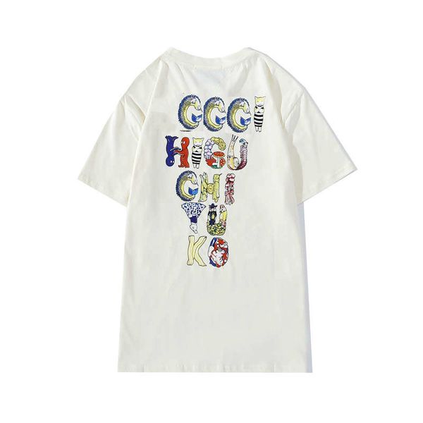 

womens designer t shirts 20s summer casual couple shirts short sleeve tees fashion funny tee clothes, White
