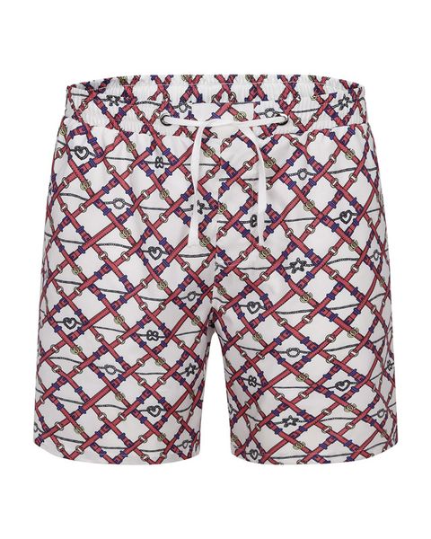

20ss men beach shorts classic summer polo board shorts embroidery mens beach surf pants swim shorts men swimming trunks s0658, White;black
