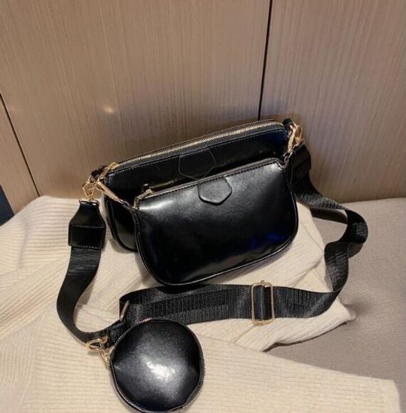 

3 Piece Women Shoulder Bags New Fashion Composite Bag High Quality Handbags More Collocation
