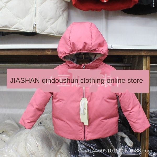 

3b6av донгб семьи же новый стиль ребенок маленькой средний мужской и женская детская одежда короткий с капюшоном двухстороннего jacketchildr, Blue;gray