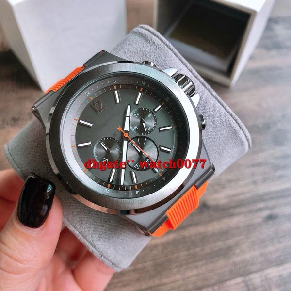 

New MK8296 MK8445 MK8169 MK8295 MK8152 MK8184 Men's Stainless Steel Dial Rubber Strap Watch 8296 8445 8169 8295 8152 8184