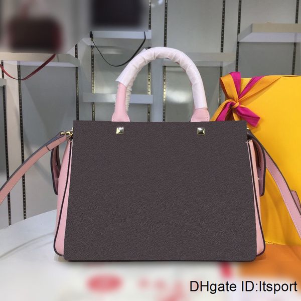 

высокое качество новый четыре colorss горячих продаж мода бренд роскошь плечо мешок дизайнер сумки монограмма телячья сумка бесплатная доста