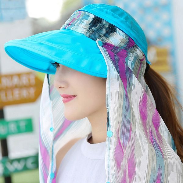

sun protection sun protection sunscreen hat sunscreen hat, Blue;gray
