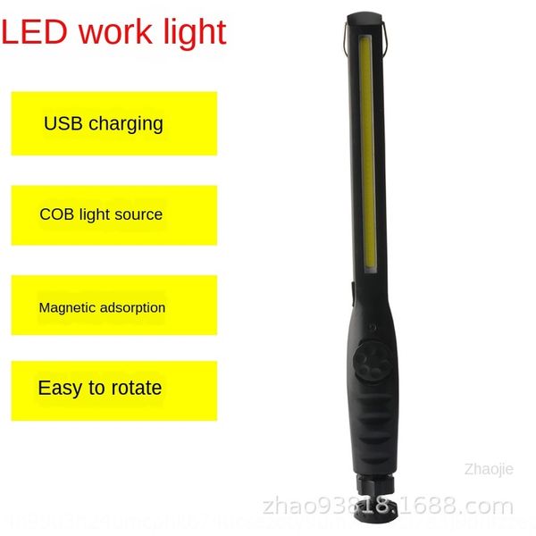 

led work car led cob charging strong magnet car emergency light maintenance outdoor lighting maintenance light