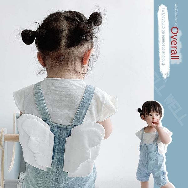 

bkvx3 kz1351 enzo's younger brother's new baby clothes angel wings belt pants kz1351 enzo's younger brother's new baby c, Blue
