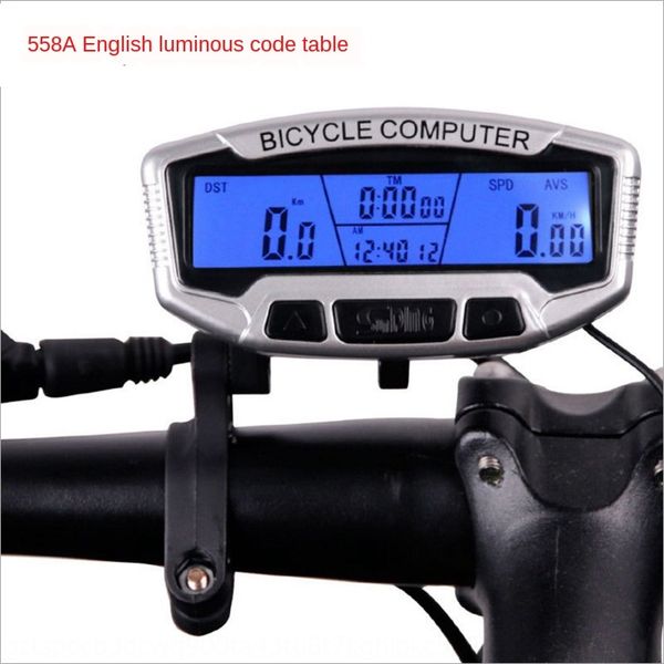

cqnzo sunding luminous shundong code mountain bike speedo 558a english odo sunding luminous shundong bicycle code mountain bike speedometer
