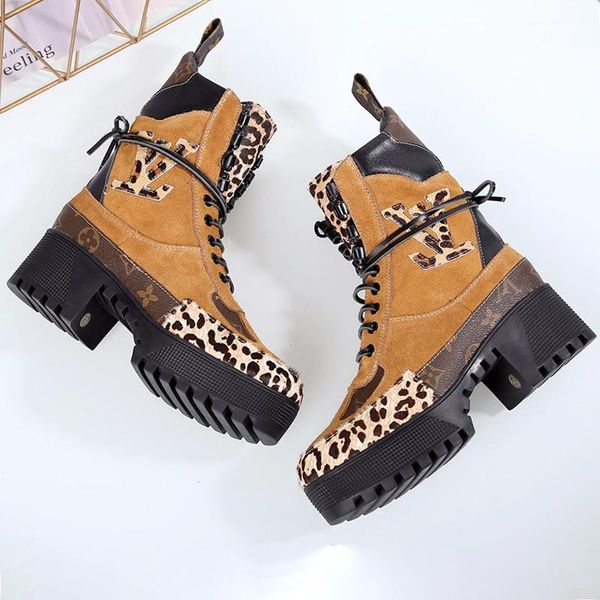 

women boots fashion shoes wedge ankle laureate platform desert boot luxury women shoes casual style leather chaussures de femme sale