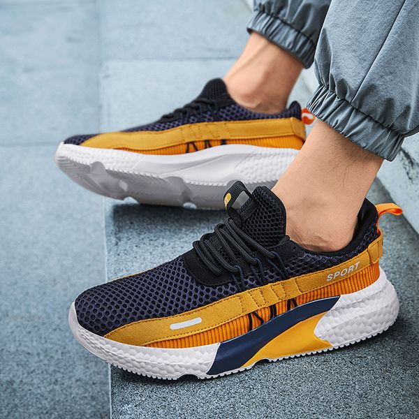 

new brand design men's running shoes stylish fashion sneakers for man breathable outdoor athletic jogging shoes male gym trainer