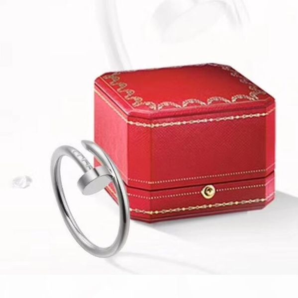 

2019 new mini nail opening ring fashionable nail 925 silver gold plated material opening adjustable ring