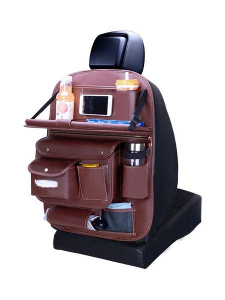 

interior decorations car seat back storage bag hanging rack