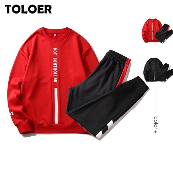 

men's jogging set homme workout fitness tracksuit men long sleeves sweatshirts sporting suit pant sets male trainingspak mannen, Gray
