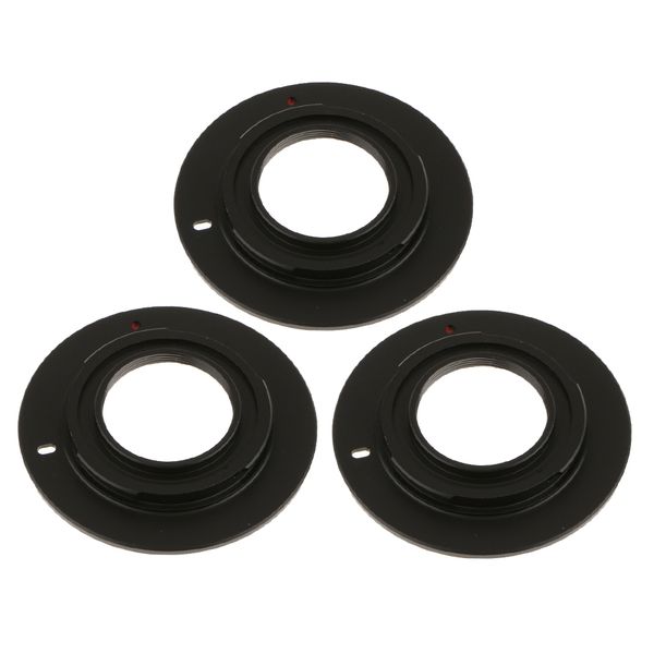 

3xcamera mount adapter for c-mount lens to micro 4/3 mft olympus panasonic