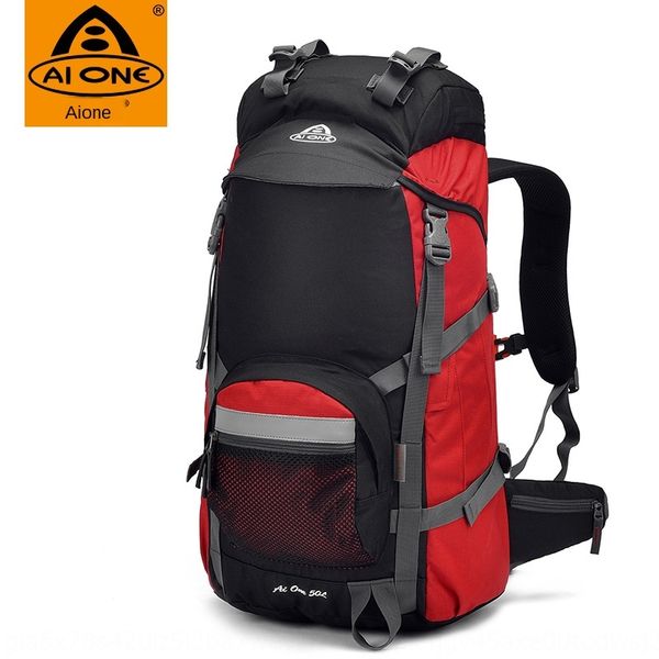 

ai wang outdoor hiking travel bag bag 50l floating backpack men's and women's camping hiking backpack