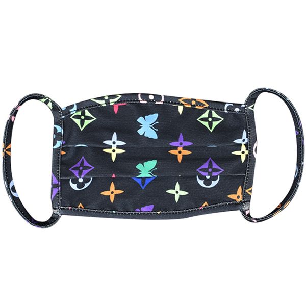 

breathable protective s floral prints chiffon anti uv droplets splash dust mouth masks ear elastic cord face mascherine 2 08ry e1#501, Blue;pink