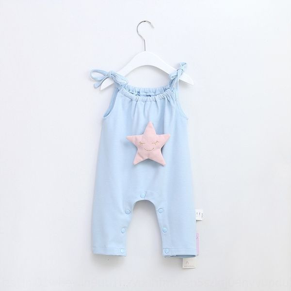 

zd8k3 momoidea clothing season new sling clothing children's suspender pants baby jumpsuit solid color children's belt pants baby, Blue
