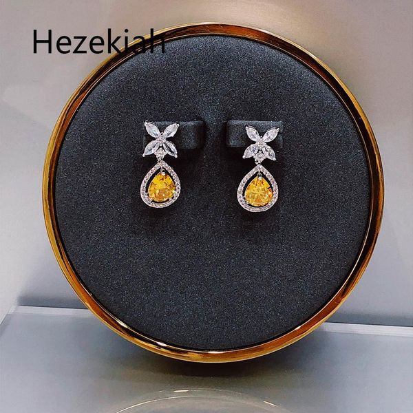 

езекия 925 tremella иглы lady благородных серьги персонализированные моды блестящий бабочка венок eardrop танцевальная вечеринка бесплатная, Golden