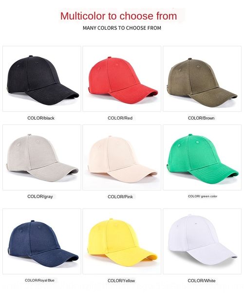 

embroidery hat summer baseball and autumn sunshade 2020 new solid color baseball cap cotton advertising cap, Blue;gray