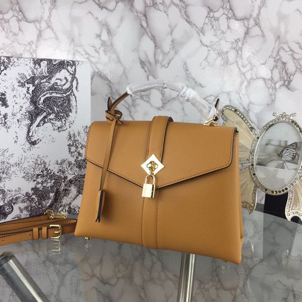 

2020 new small padlock handbag single shoulder messenger women's bag