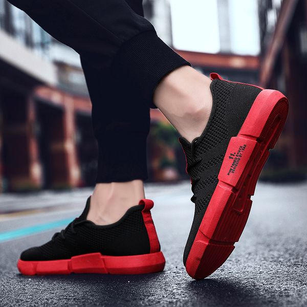 

fashion mens casuales causal s for sneaker sale shoes men black de slip male shoes white para solid mesh casual 2020 male