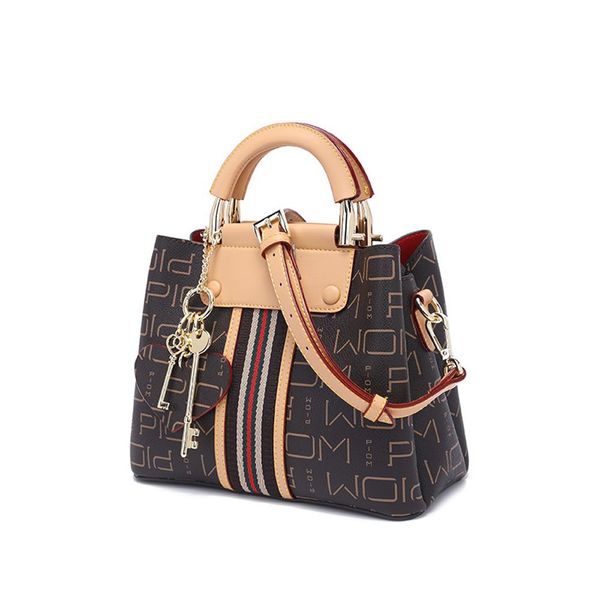 

handbag designer shoulder bag ladies handbag design fashion pvc portable ladies handbag texture printing l9030
