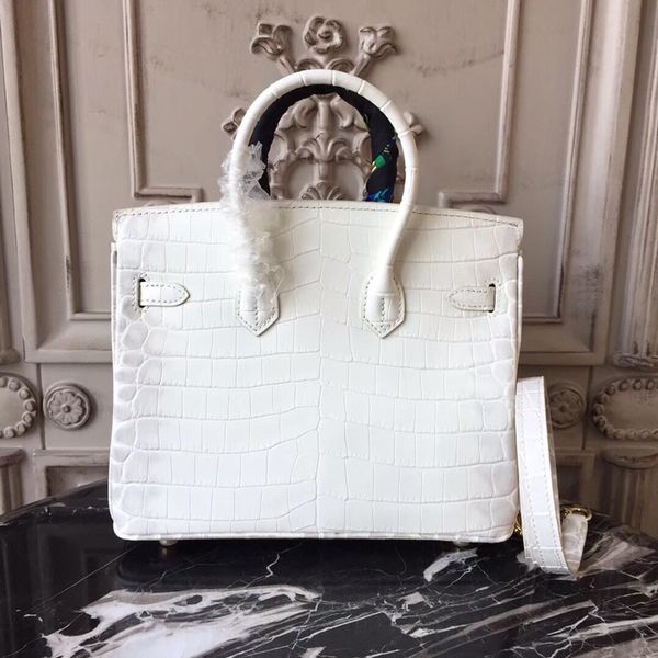 

whosale 25cm himalaya brikin bag,calf skin with crocodile grain,machine made,many colors with different size on website or instagram
