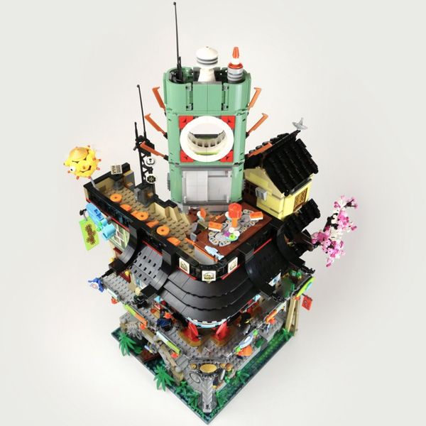 

06066 ninjago block ninjago city 4953pcs building blocks bricks toys gift set 70620