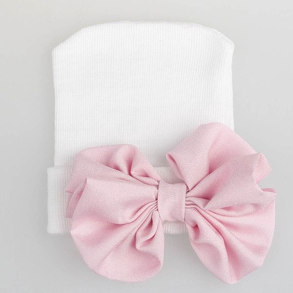 

new chiffon big bow tire cap newborn baby cap baby fashion cute hat knitted hatbutterfly knitted hat hat, Yellow