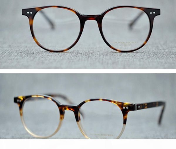 

мужчины оптические очки frames оливер очки ov5318 brand designer vintage frames круглые очки для женщин близорукости очки с первоначально сл, Silver