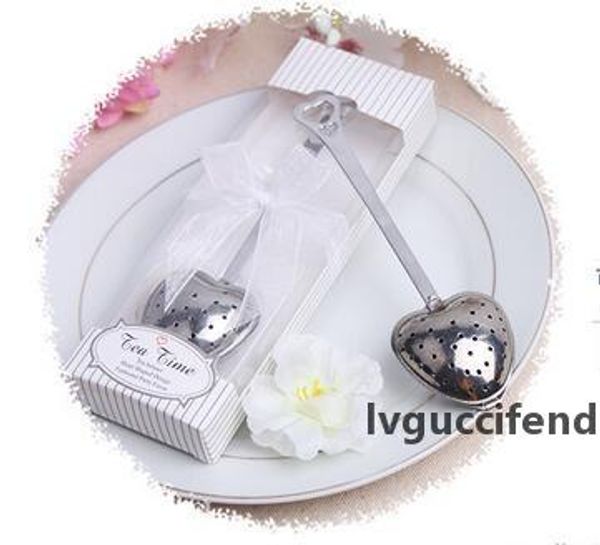 

heart tea infuser heart-shaped stainless herbal tea infuser spoon filter tea tools