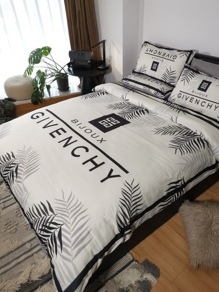 

2020 g v  bed comforters sets white designer pillow cases cotton  size bedding sets cover
