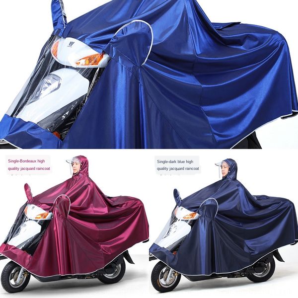 

hkal1 zhengzhao мотоцикл зонтика электрического мотоцикла плащ двойной увеличенный расширенный утолщенный мужские и женских взрослый верхом, Black