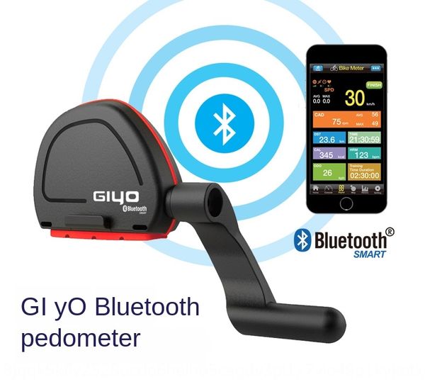 

giyo bluetooth smart bicycle treadmill bicycle wireless code meter waterproof riding code meter speedometer