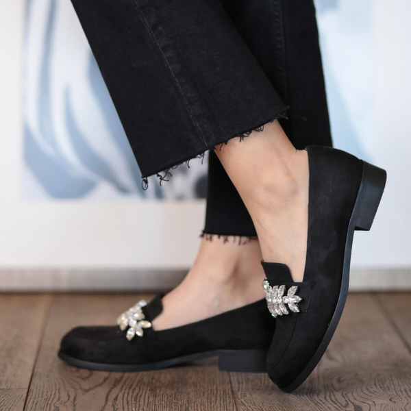 

matilda black grey navy blue suede buckle oxford shoes 2020 new fashion high casual winter spring shoes for women