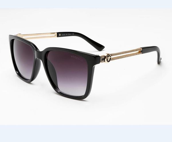 

2020 luxury desinger square sunglasses with stamp uv400 full frame sunglasses for women men fashion accessories s1253, Silver