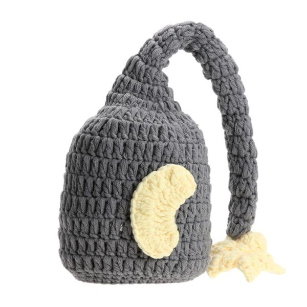

caps & hats born baby girls boys crochet knited hat pography prop beanie cap, Yellow