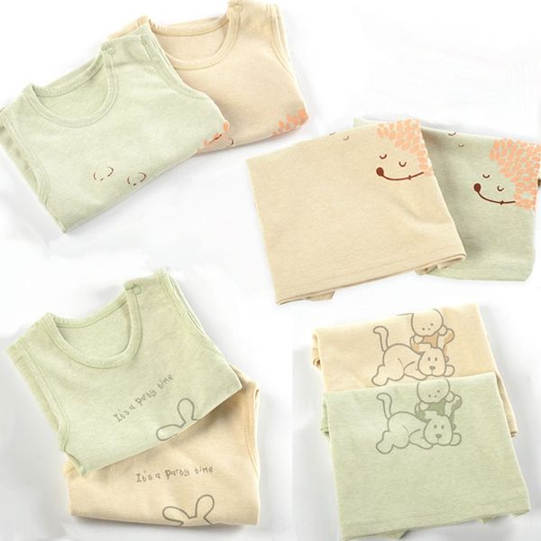 

simple bean dragon pure cotton cotton baby pullover sleeveless for boys and pullover vest vest girls autumn and winter, Blue