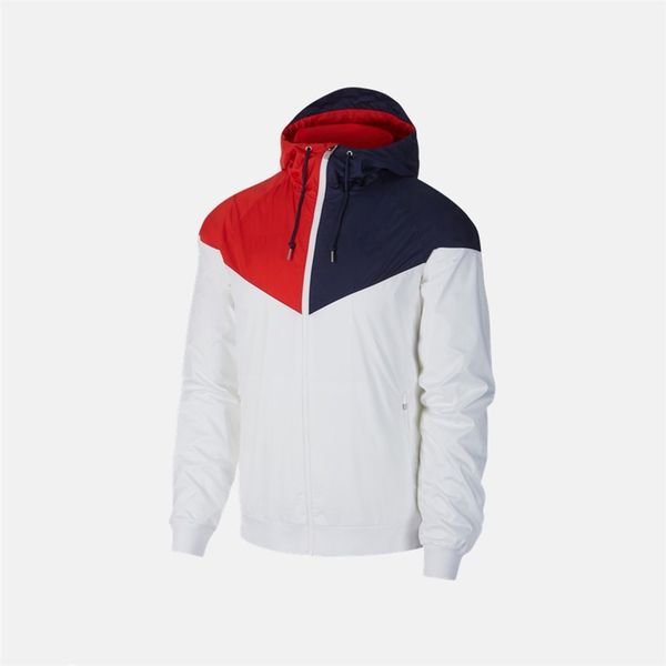 

mens designer sports brand team jackets windbreaker coats white red blue panelled zipper hoodies brand running jackets quality bq1 2041605v, Black;brown