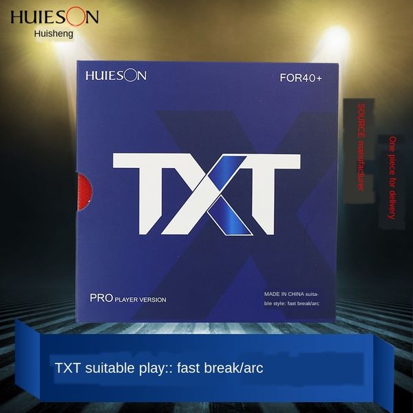 

huisheng txt racket racket table tennis table tennis anti- rubber rubber plate arc fast attack single piece