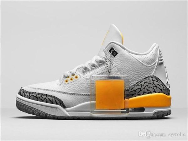 

2020 released authentic 3 wmns laser orange 3s white/laser orange-cement grey-black men basketball shoes sports sneakers with box ck9246-108