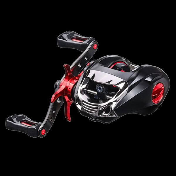 

walk fish 2020 summer baitcasting reel 8kg max drag reel fishing bright color sfs double brake system 6.3:1 speed fishing reel