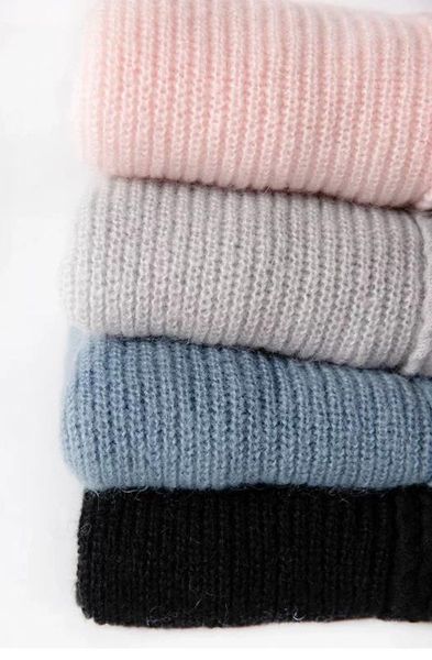

women sweater 2020 autumn / winter new four-color v-neck mohair pullover sweater, White;black