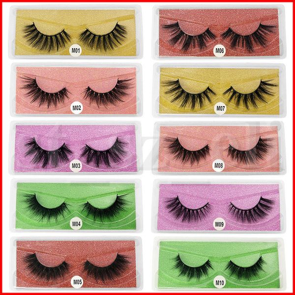 

3d mink eyelashes wholesale natural false eyelashes 3d mink lashes soft make up extension makeup fake eye lashes