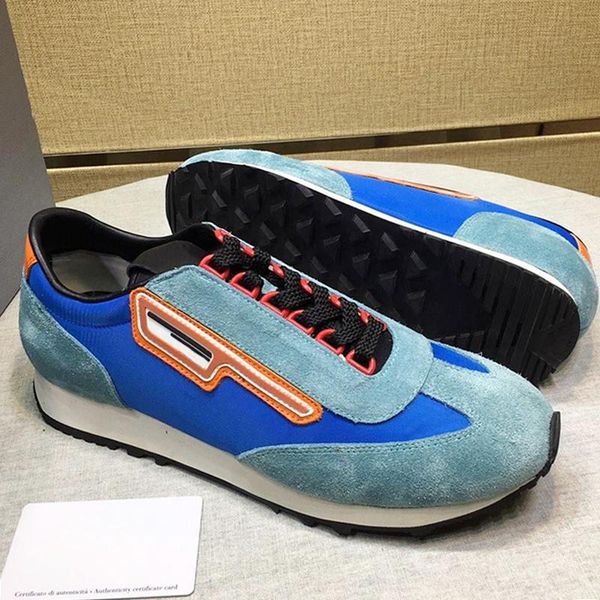 

мода классический замша и нейлон кроссовки мужская обувь scarpe sportive da uomo vintage кроссовки удобные кружева -до легкие мужская обувь, Black