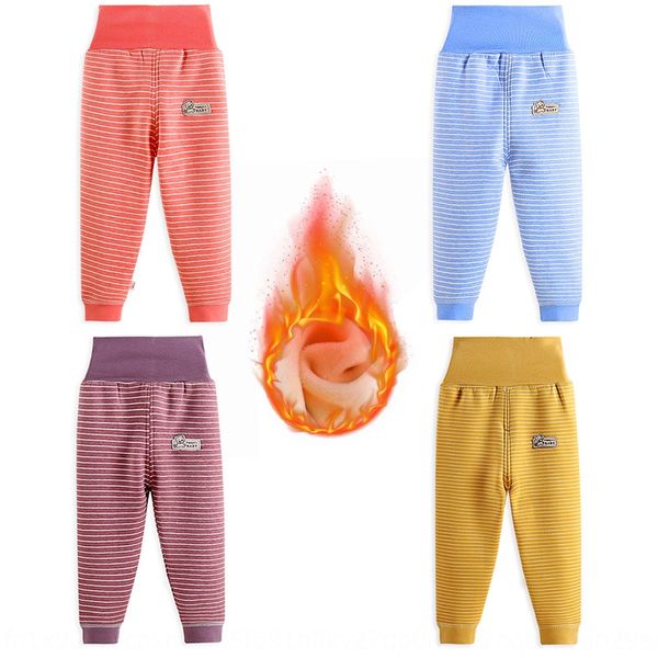 

boysinner cotton thermal for children and girls autumn autumn and winter plus velvet thickened children's pants warm pantswarm pants, Blue