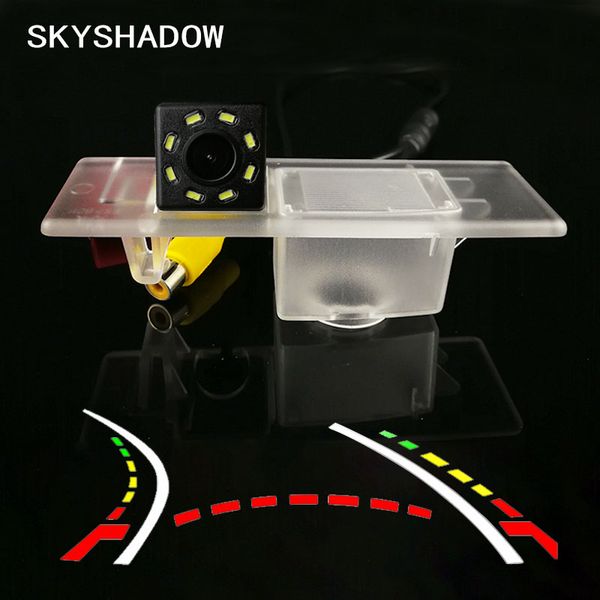 

hd wireless car ccd rear camera fisheye 4 8 12 led dynamic night vision bracket waterproof parking camera for kia kx5 2020 2020