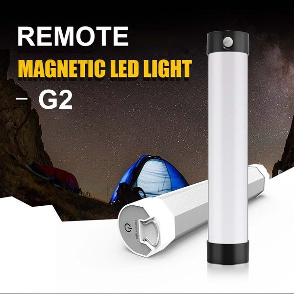 

portable lanterns ir remote camping light bivvy usb rechargeable tent cabinet dimmable emergency carp fishing lamp 1w black