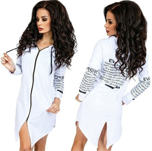 

women's hoodies & sweatshirts woman hooded jumper plus size zip-up long sleeve sweatshirt, Black