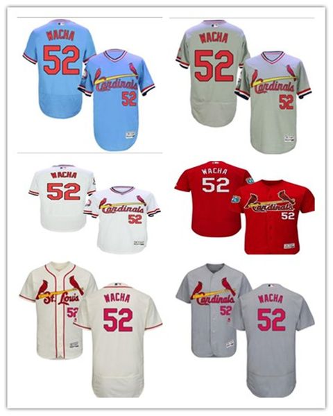 

custom any name number quality baseball jersey st. louis 52 michael wacha#cardinal baseball wear men women youth jerseys shi, Blue;black